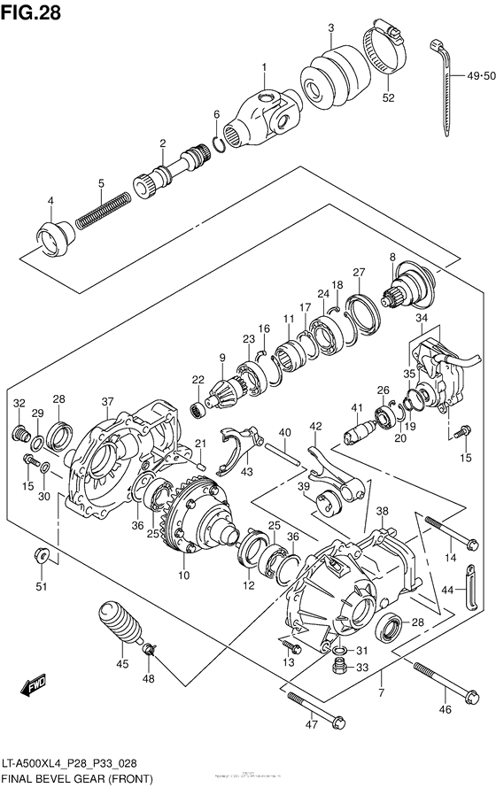 Final Bevel Gear (Front)
