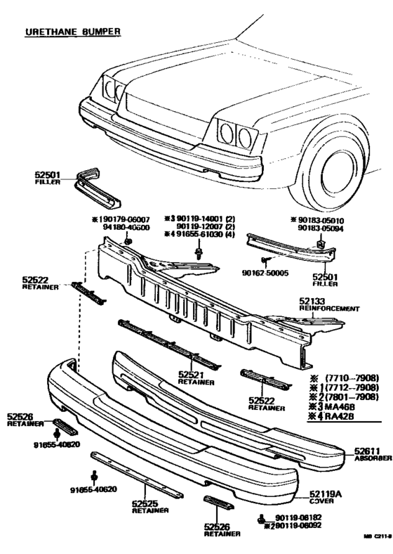 Front Bumper & Bumper Stay