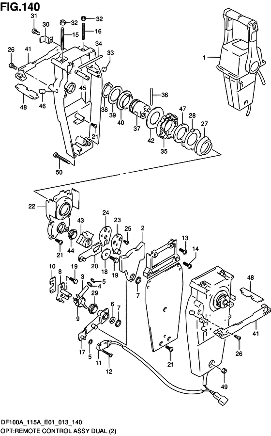 Opt:remote control assy dual