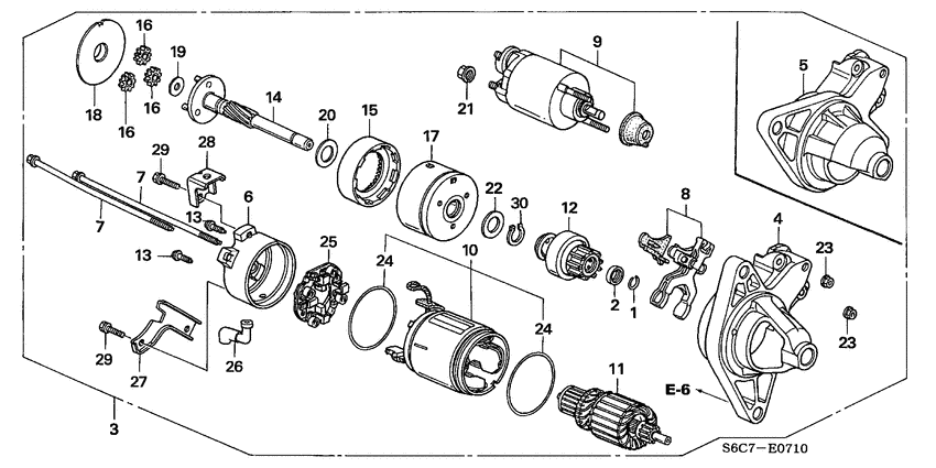 Starter motor