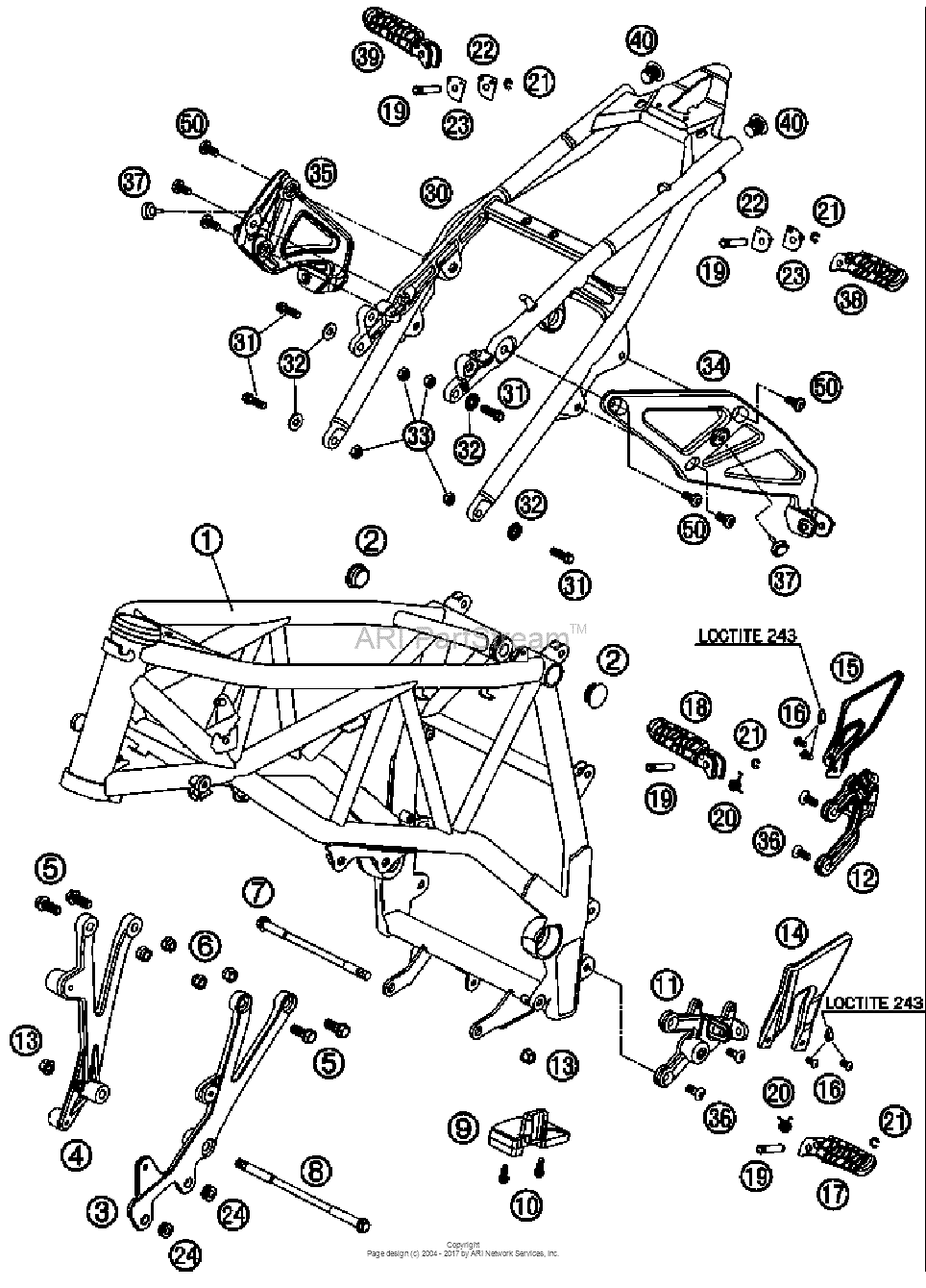 Frame, Sub Frame