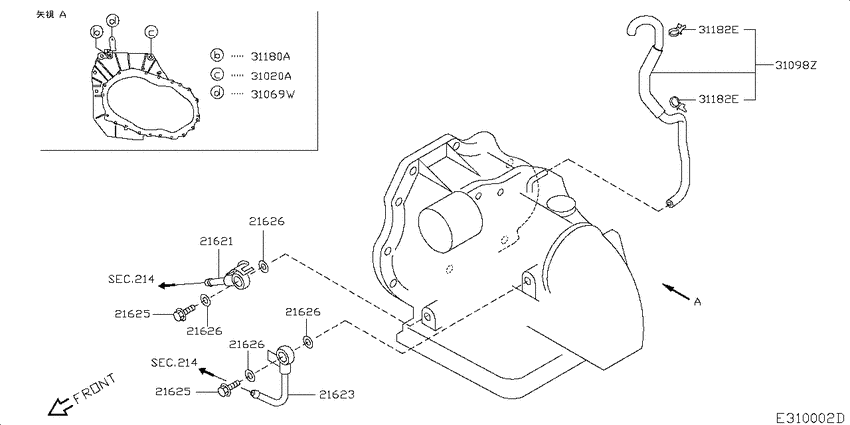 Auto transmission,transaxle & fitting