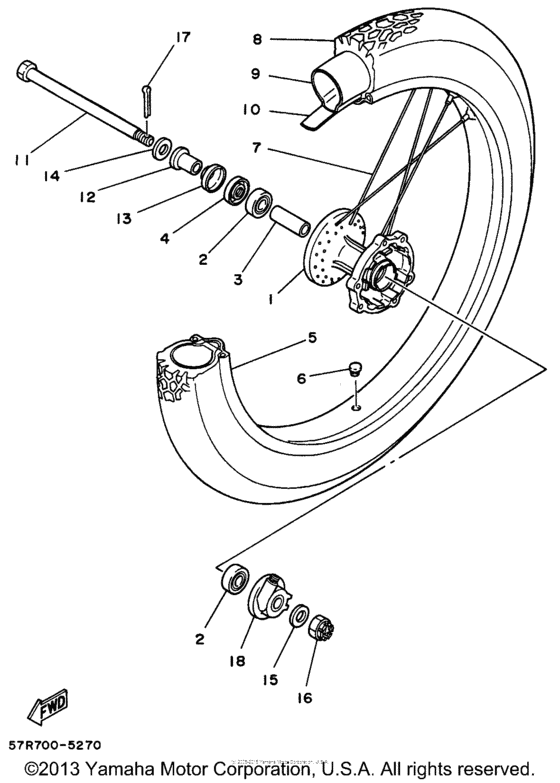 Front wheel