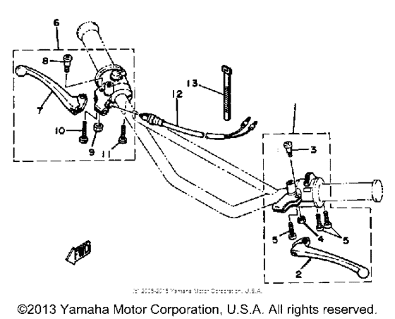 Handle switch-lever