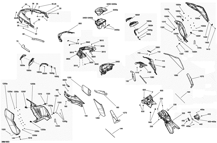 09- Hood Mxz - 850 E-Tec - Xrs