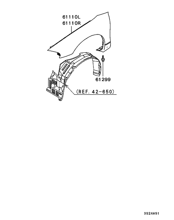Fender & front end cover