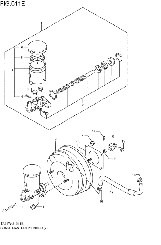 brakes master cylinder