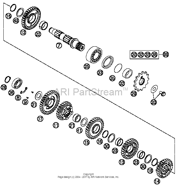 Transmission Ii - Countershaft