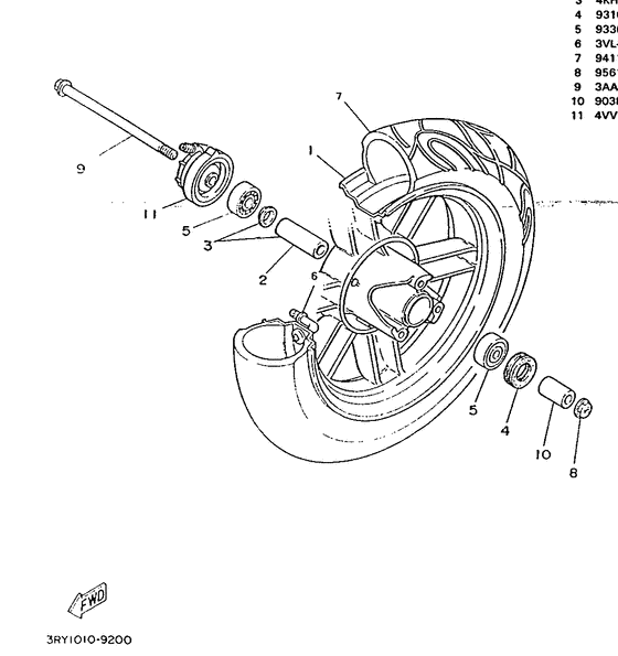Front wheel