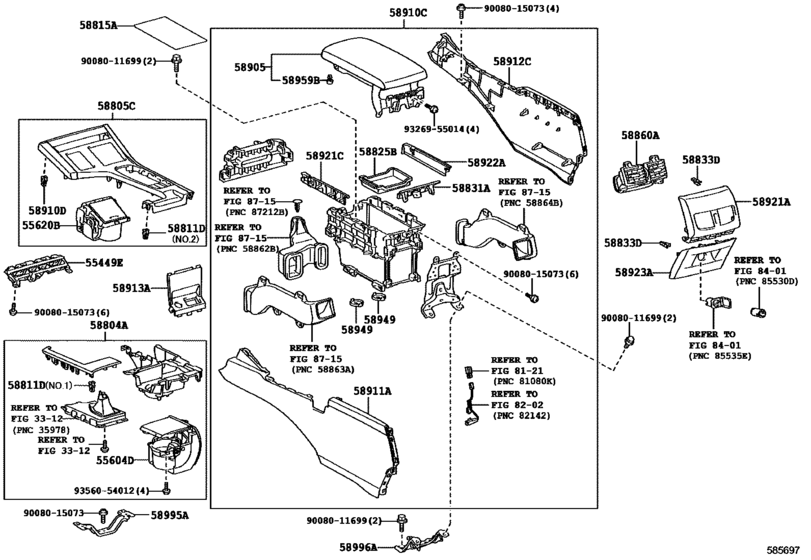 Console Box & Bracket