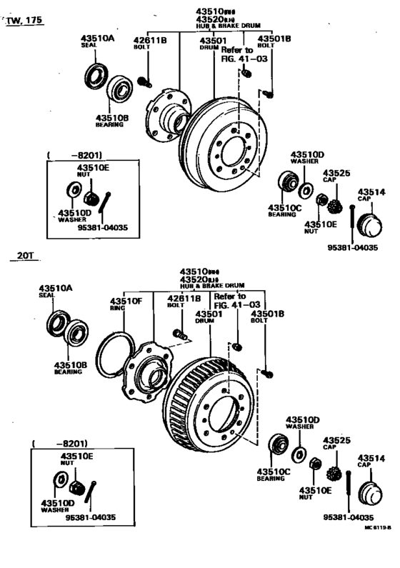 Front Axle Hub
