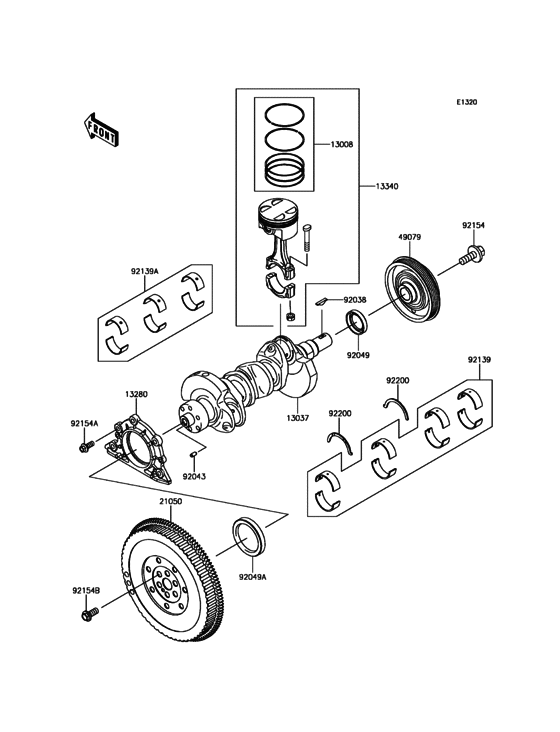 Crankshaft/Piston(s)