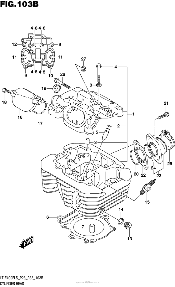 Cylinder Head (Lt-F400Fl5 P33)