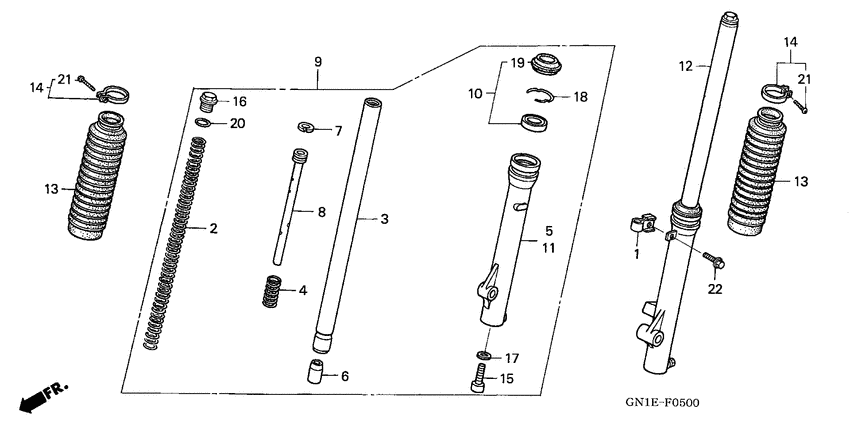 Front fork