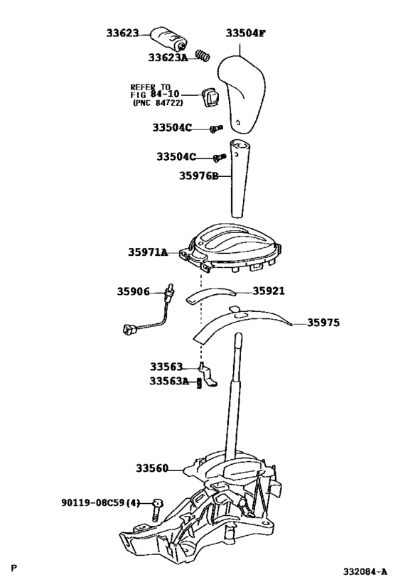 Shift Lever & Retainer