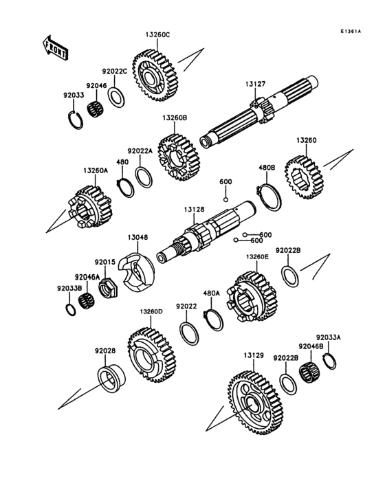 Transmission(vn1500-a11/a12/a13)