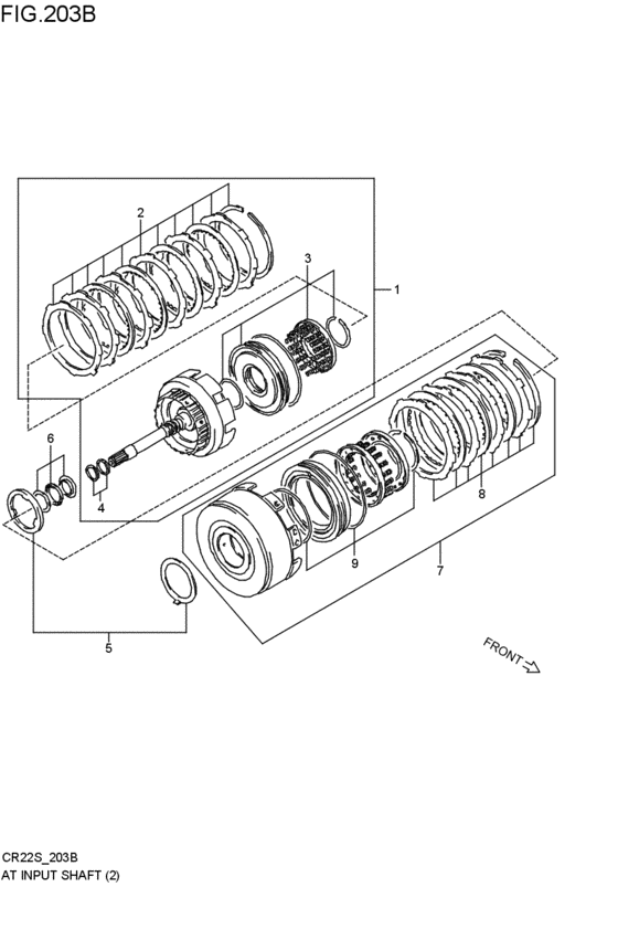 at - input shaft