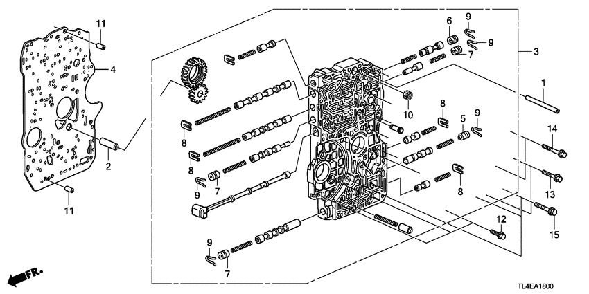 Main valve body