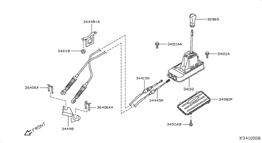 Transmission control & linkage