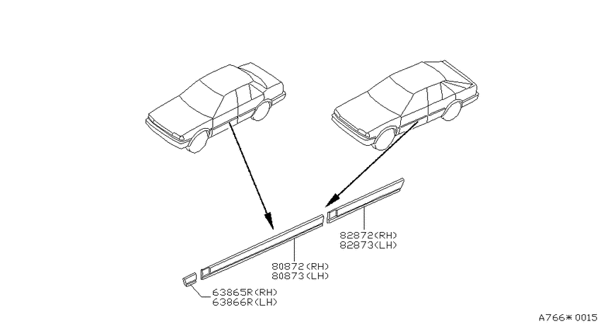Body side moulding