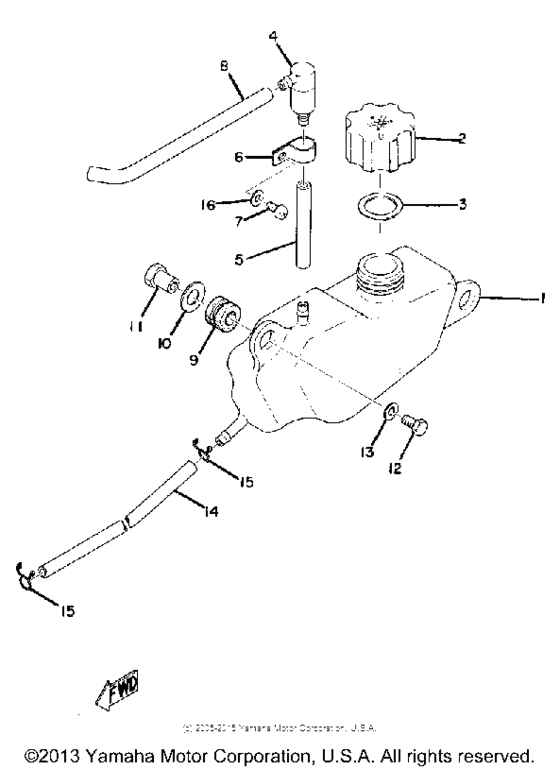 Oil tank