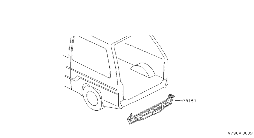Rear panel & fitting