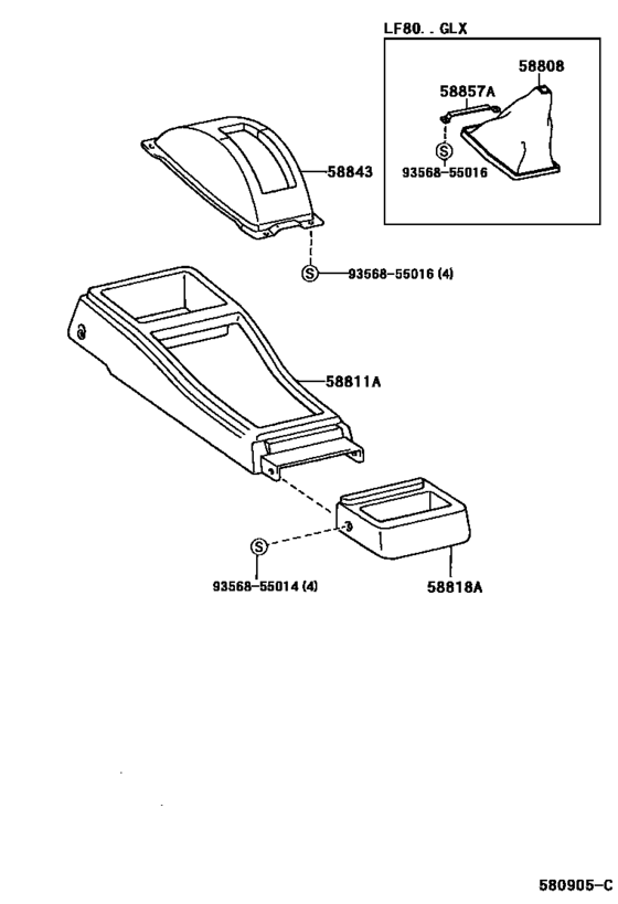 Console Box & Bracket
