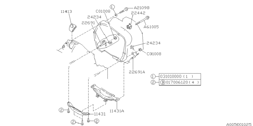 Timing hole plug & transmission bolt