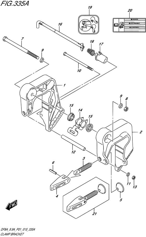 Clamp bracket