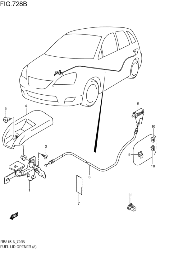 フューエルリッドオープナ
