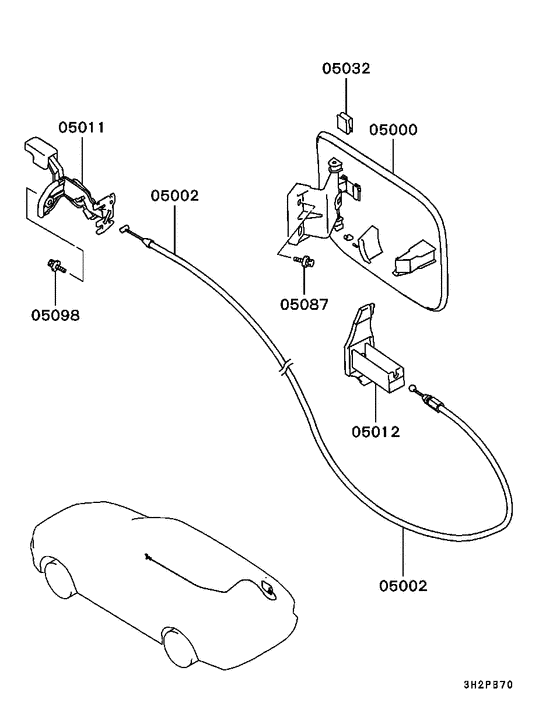 Fuel filler lid & lock