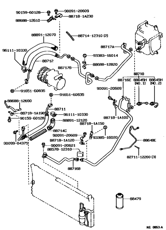Heating & Air Conditioning - Cooler Piping