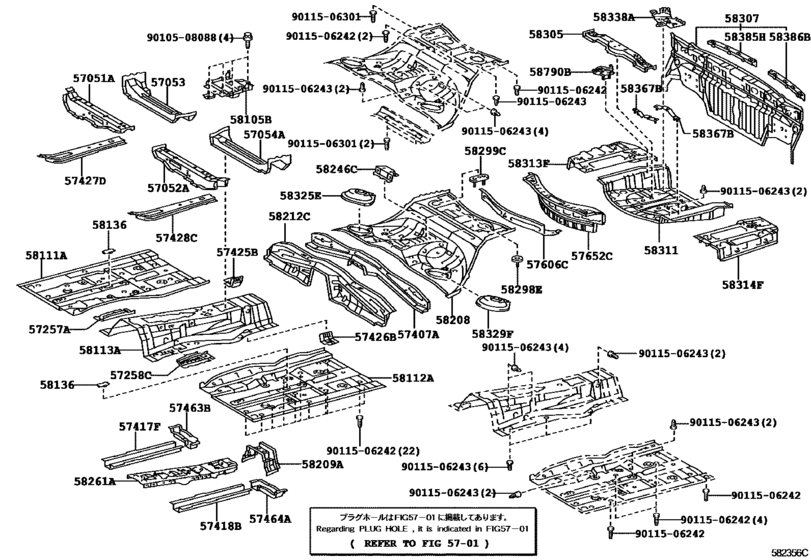 Floor Pan & Lower Back Panel