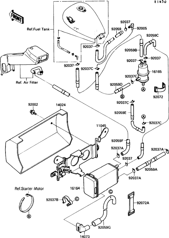 Fuel evaporative system