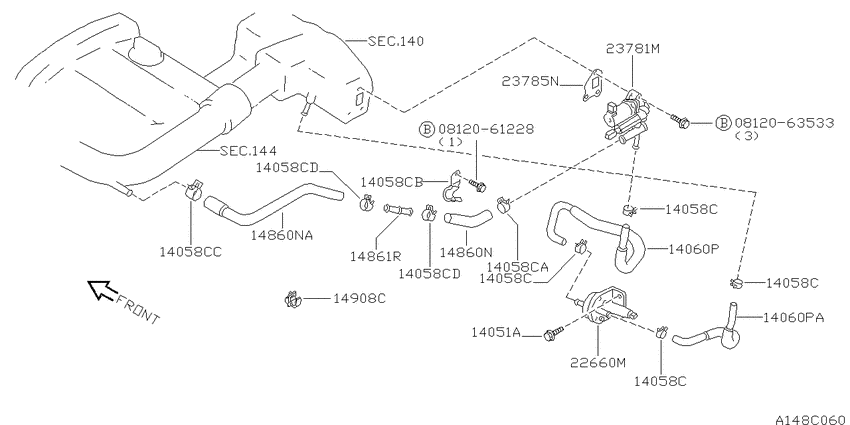 Secondary air system