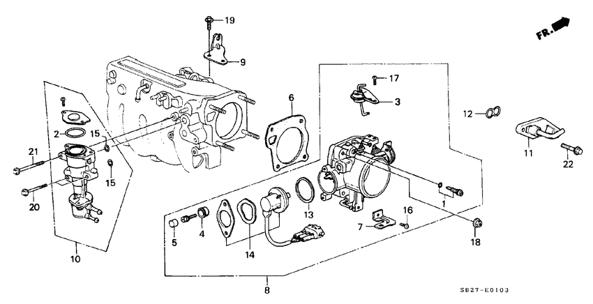 Throttle body