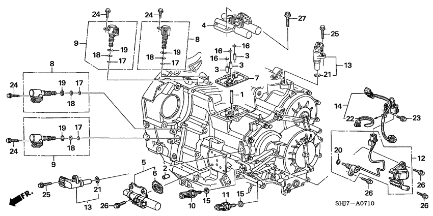 Sensor/solenoid
