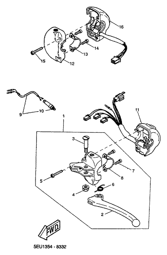 Handle switch & lever