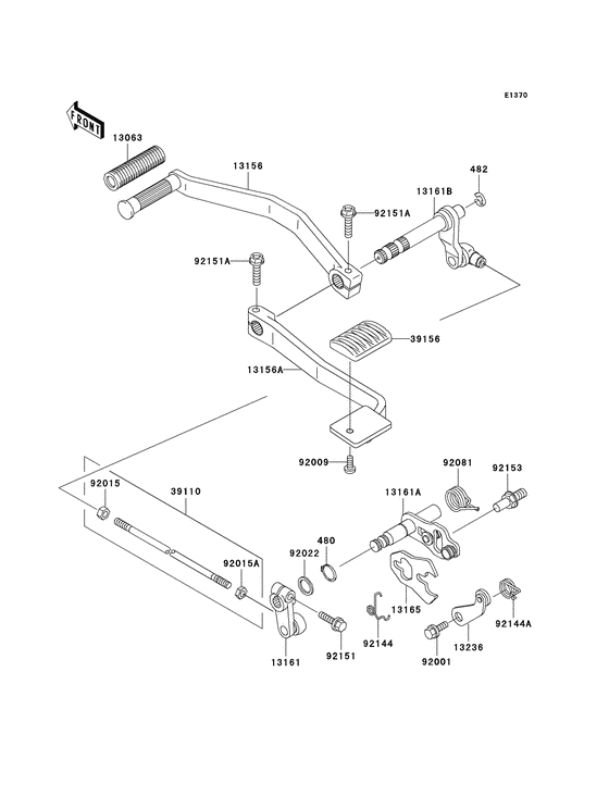 Gear change mechanism