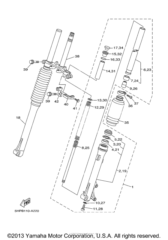 Front fork