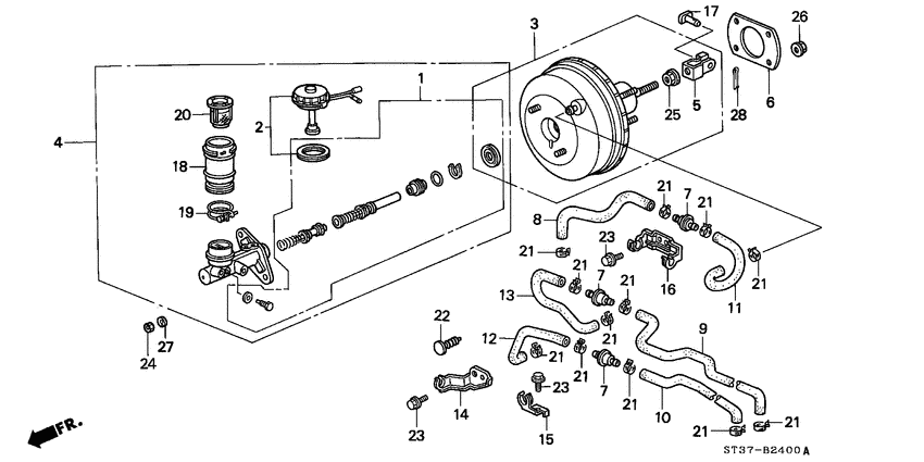 Brake master cylinder
