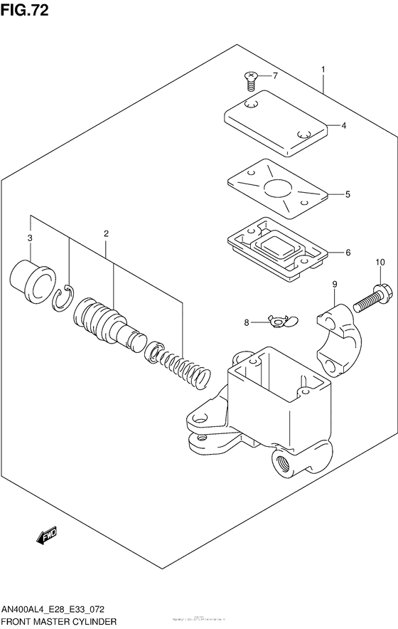 Front Master Cylinder