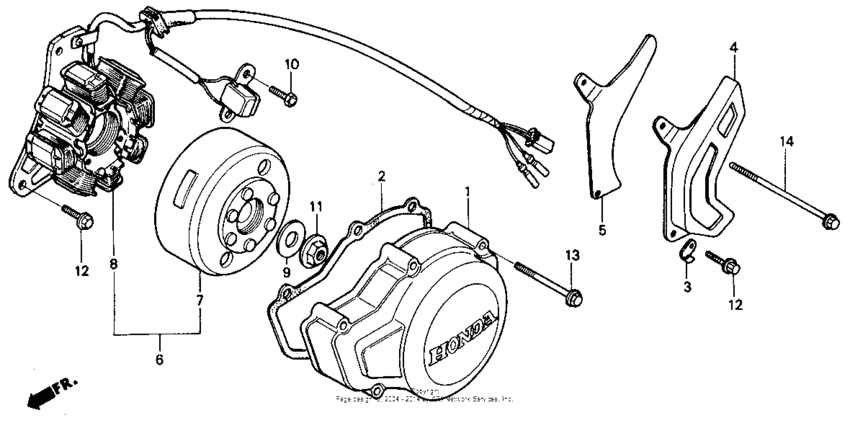 Left Crankcase Cover