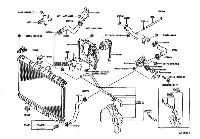 Radiator & Water Outlet