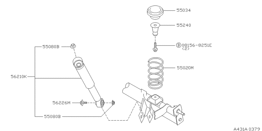 Rear suspension