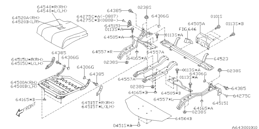 Rear seat 3