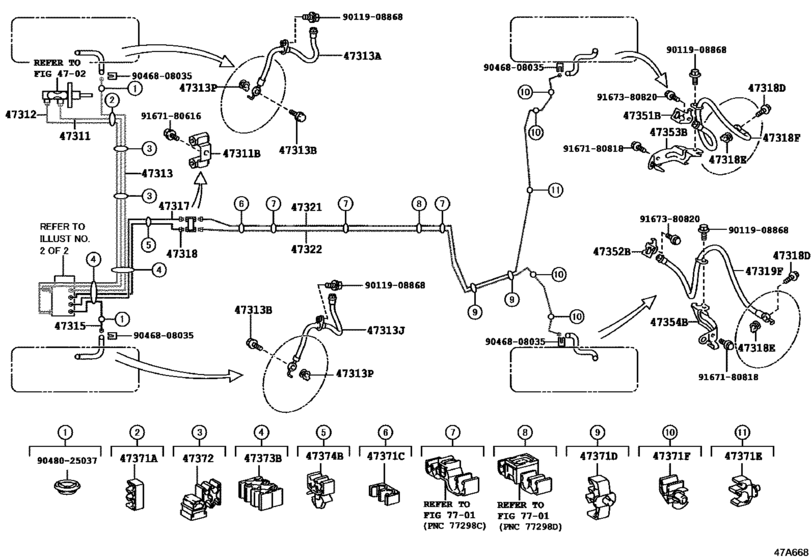 Brake Tube & Clamp