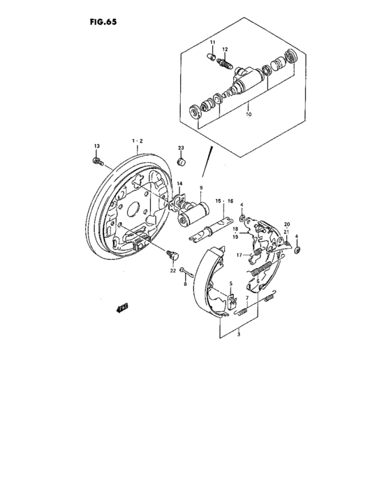 Rear brake