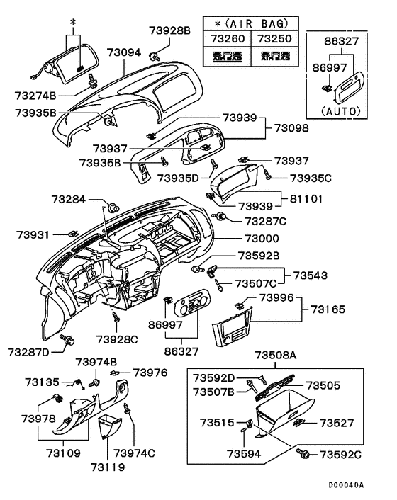 I/panel & related parts