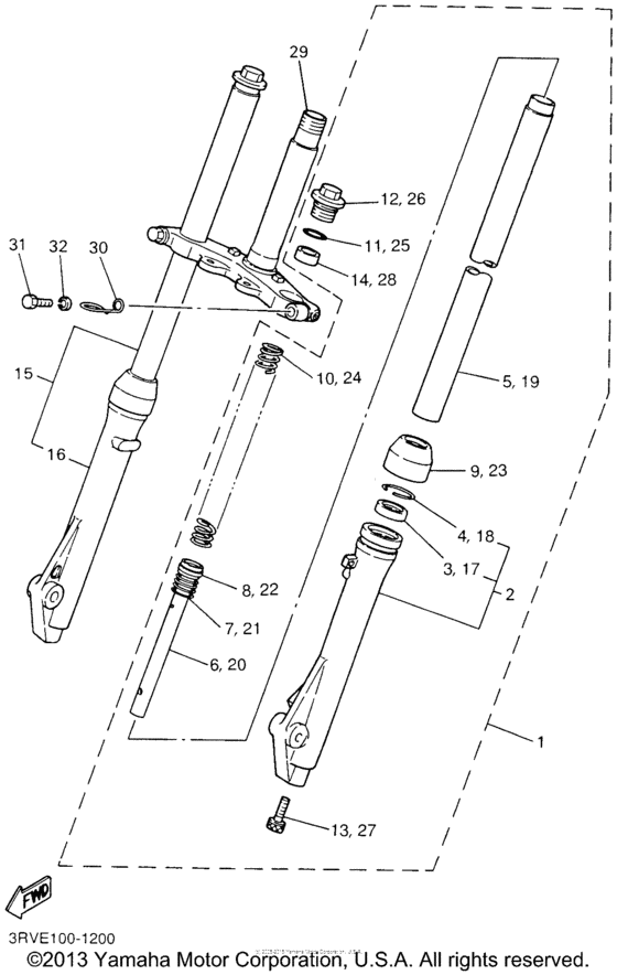Front fork